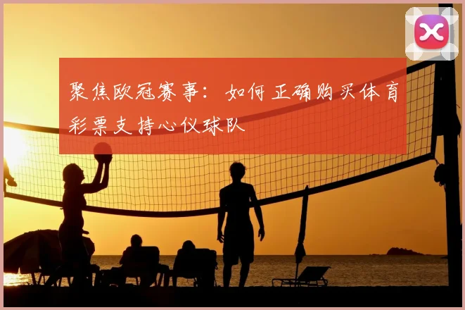 聚焦欧冠赛事：如何正确购买体育彩票支持心仪球队